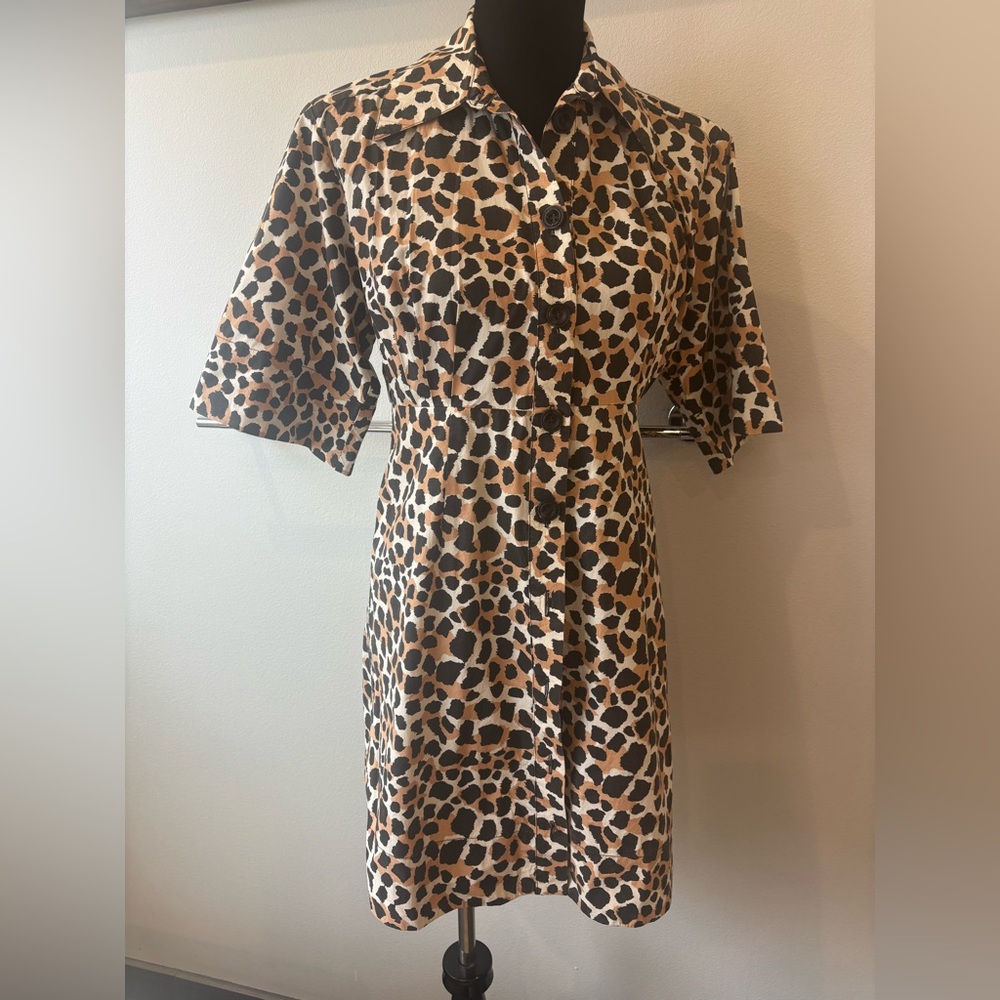 Sea New York Leopard Print Blouse/Dress